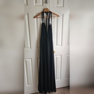 H&M Elegant Black Maxi Dress